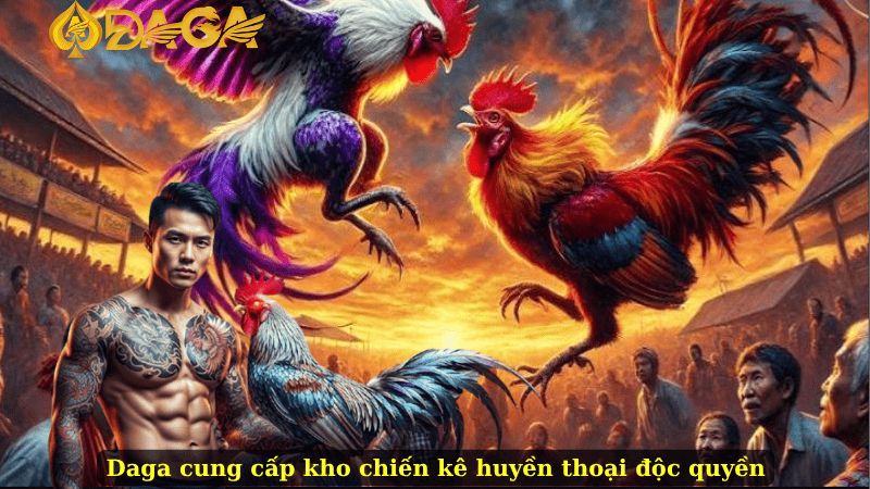 Daga cung cấp kho chiến kê huyền thoại độc quyền